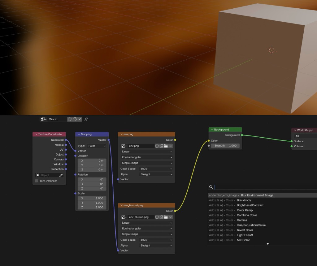 Blur operator result in Blender